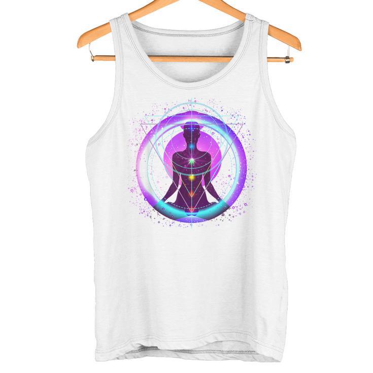 Yoga Meditación Kundalini Chakra Energía Camiseta sin mangas