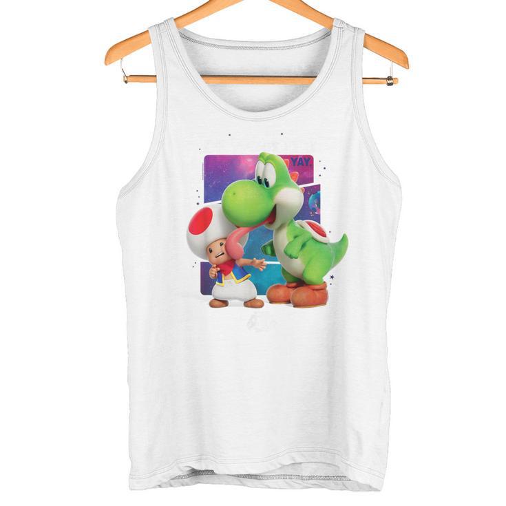 ザ・スーパーマリオギャラクシー・ムービー Toad And Yoshi Galaxy Fun タンクトップ