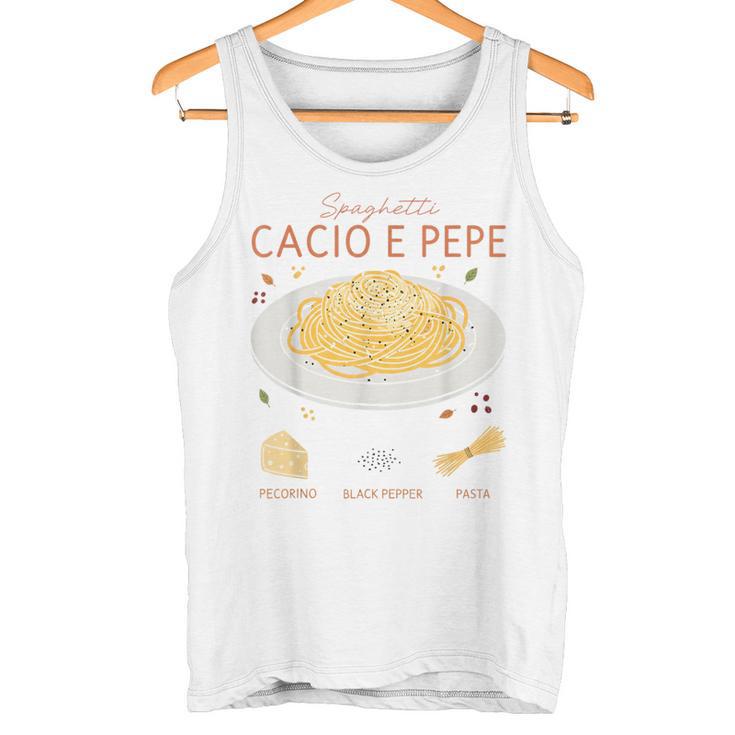 スパゲッティ カシオ エ ペペ 伝統的なイタリア料理 レシピ ティー タンクトップ