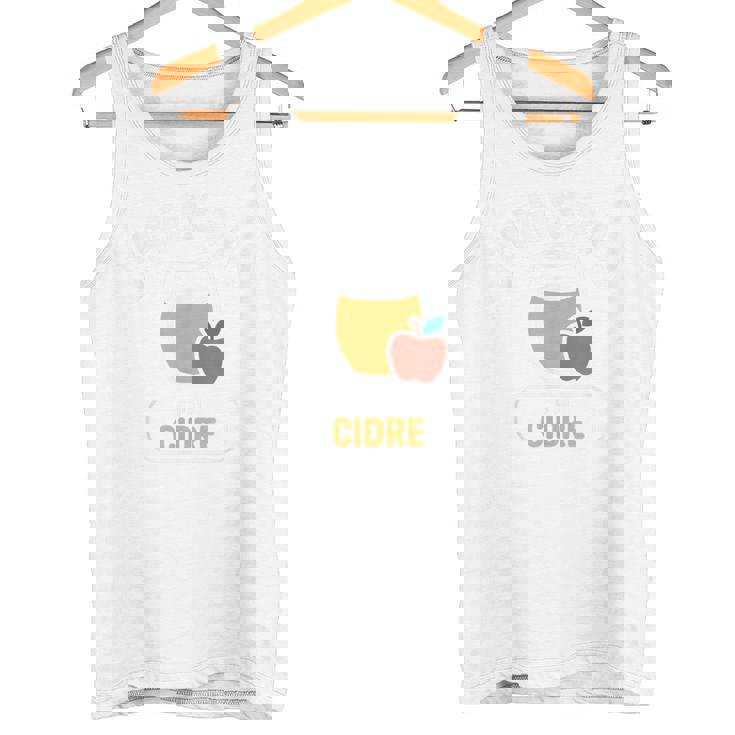 フランスのj'peux Pas J'ai Cidre Cider Lovers タンクトップ