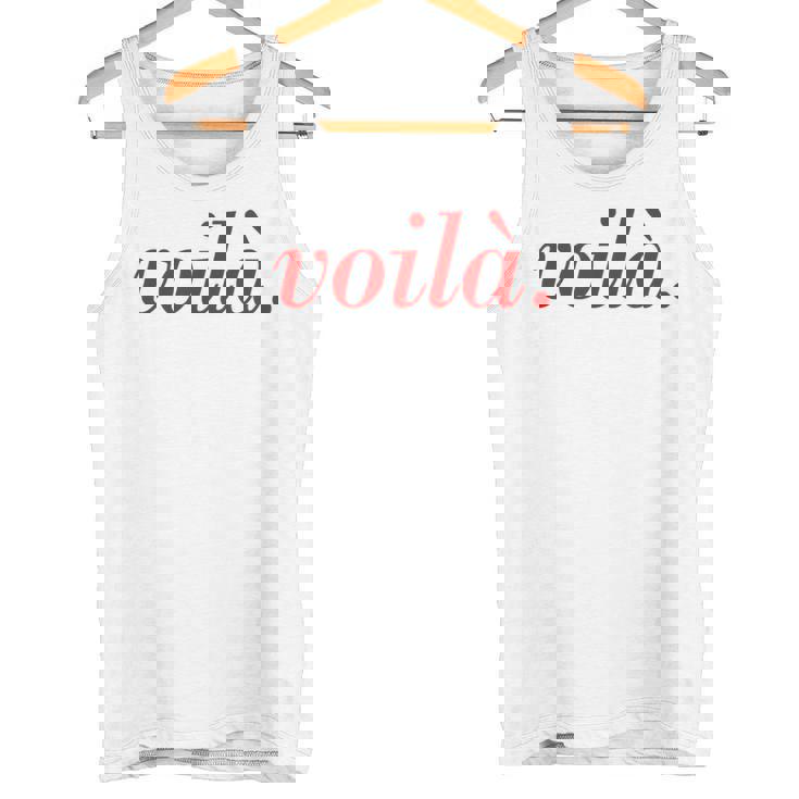 フランス語のことわざoila Paris 休暇 フランス語の引用 タンクトップ