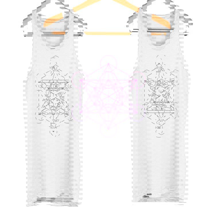 メタトロンキューブ 神聖幾何学 タンクトップ