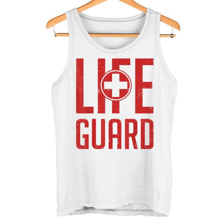 救命救急救命士のライフセーバー Lifeguard タンクトップ