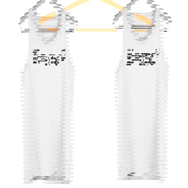 物理相対性理論e Mc2方程式の式 EMc2 タンクトップ