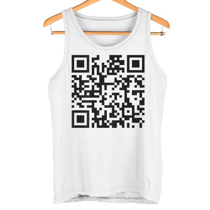 裏面面白いqr Fck You Code 中指言葉 タンクトップ