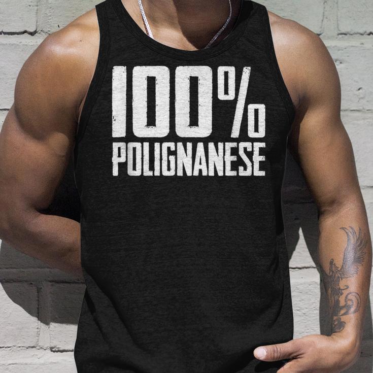 100 Polignanese Polignano A Mare タンクトップ 彼への贈り物