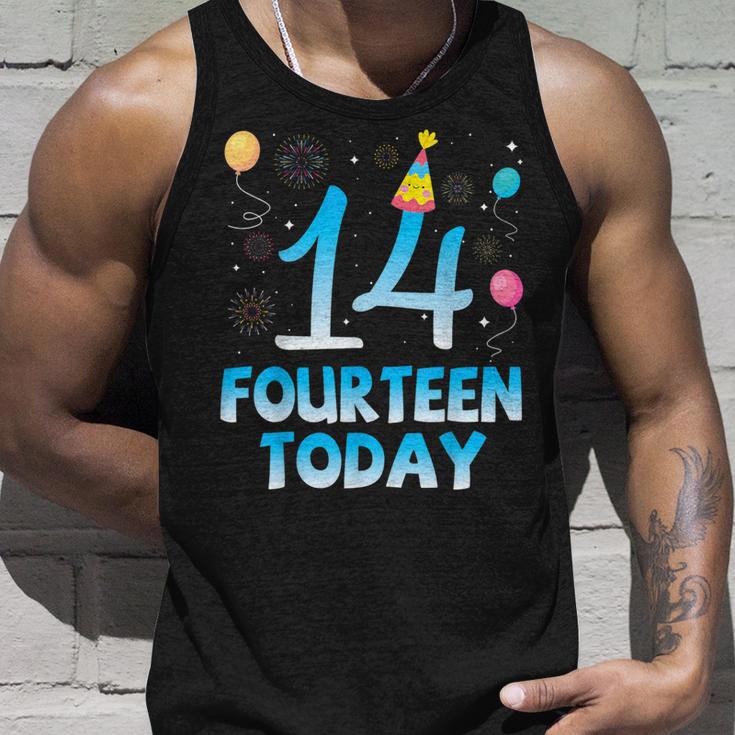 14歳今日私にお誕生日おめでとう彼彼女の息子娘 タンクトップ 彼への贈り物