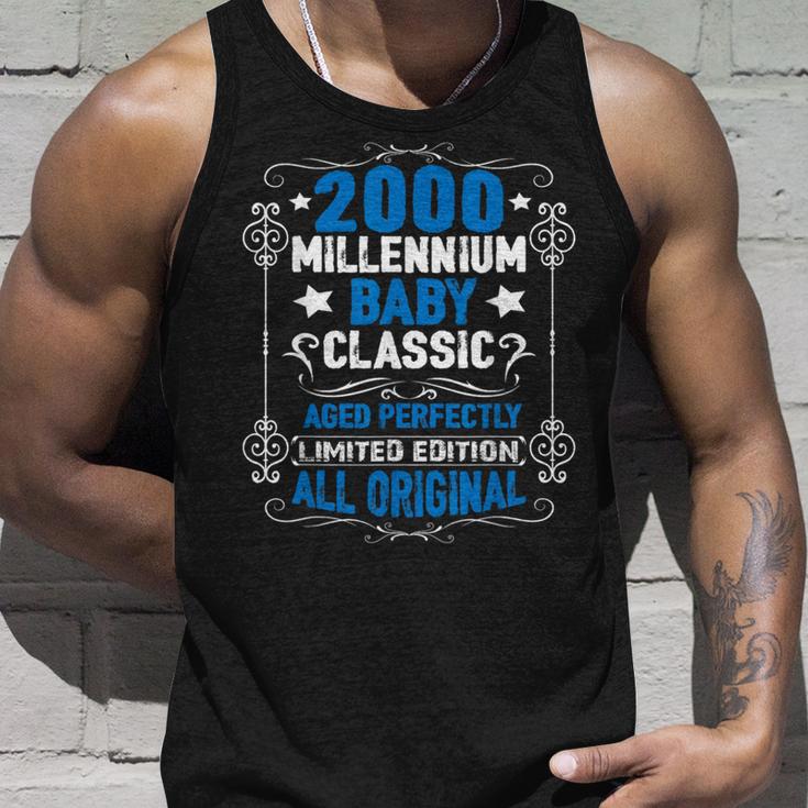 2000年代に生まれたオリジナルパーツバースデーミレニアムベイビー タンクトップ 彼への贈り物