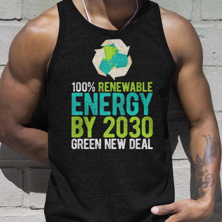 2030年までにグリーンニューディールの再生可能エネルギー 長袖tシャツ タンクトップ 彼への贈り物