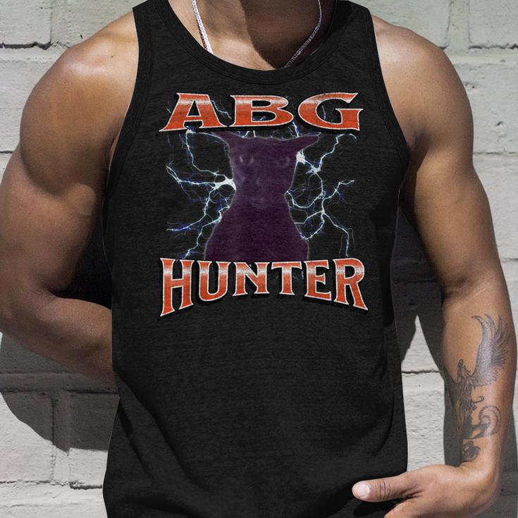 Abg Hunter Offensive Cat Meme Bootlegグラフィック タンクトップ 彼への贈り物