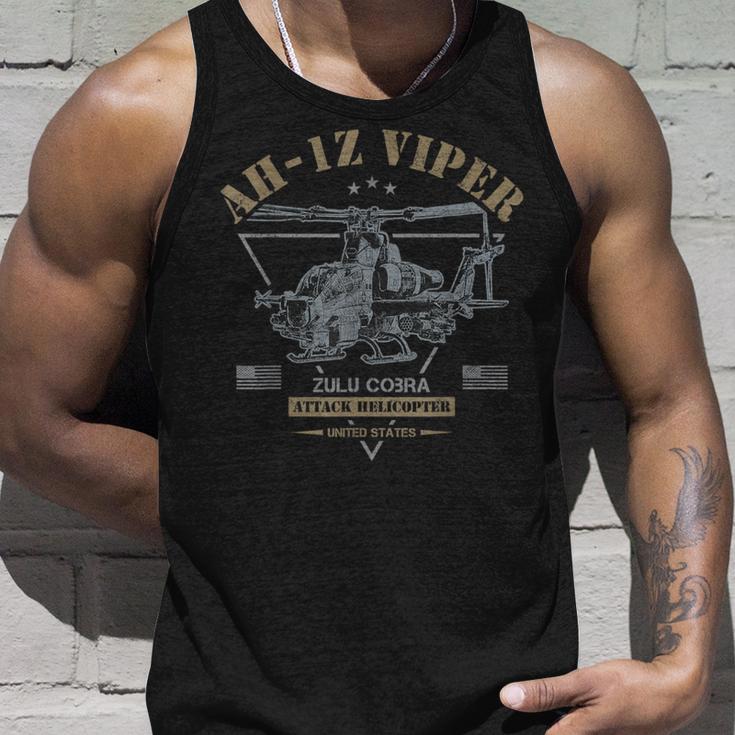 Ah-1Z ヴァイパー Ah-1Ziper Zulu Cobra 攻撃ヘリコプター タンクトップ 彼への贈り物