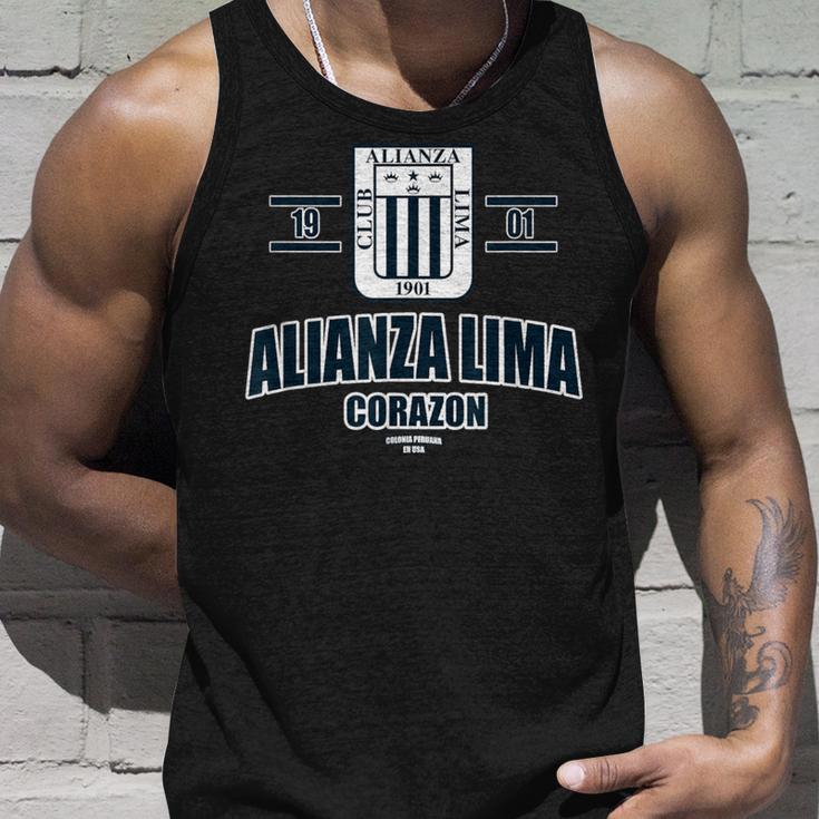 Alianza Lima Peru メンズ レディース サッカー ペルーエスクード タンクトップ 彼への贈り物
