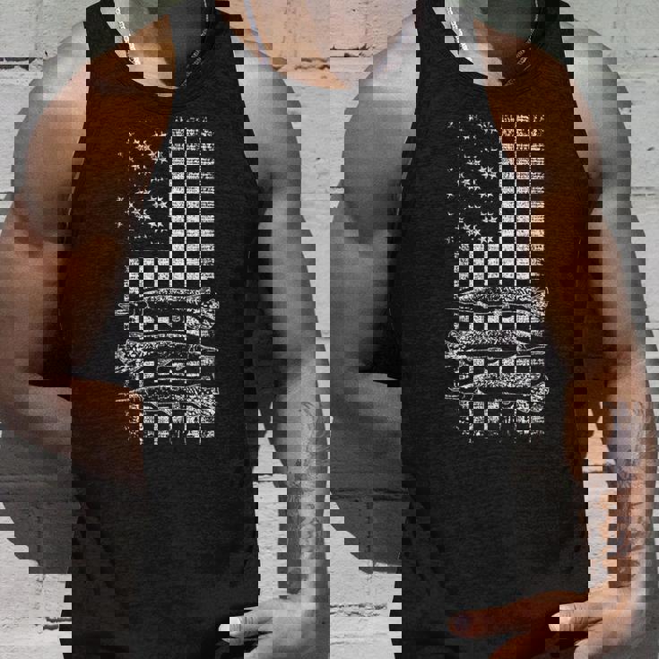 Alligator Gar Usa レトロ ヴィンテージ アメリカン ガーフィッシュ ガーパイク タンクトップ 彼への贈り物