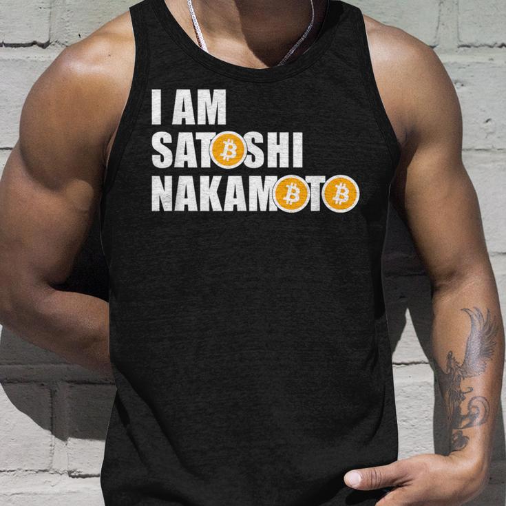 I Amatoshi Nakamoto Bitcoin Creator Meme タンクトップ 彼への贈り物