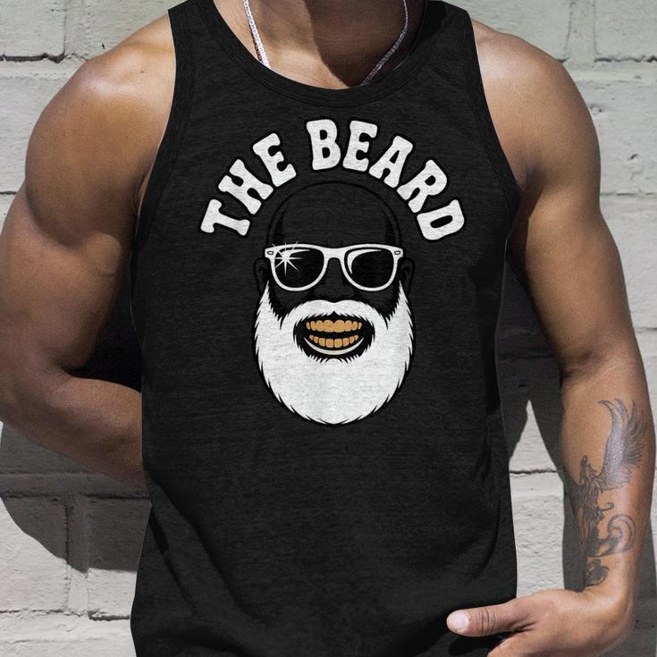 The Beard 白髭 サングラス スカル風 メンズ バーバー スタイル アイコン タンクトップ 彼への贈り物