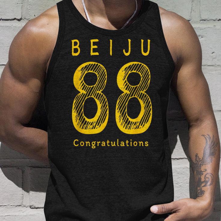 Beiju 88歳 誕生日祝い 米寿 Beiju 88 Birthday タンクトップ 彼への贈り物