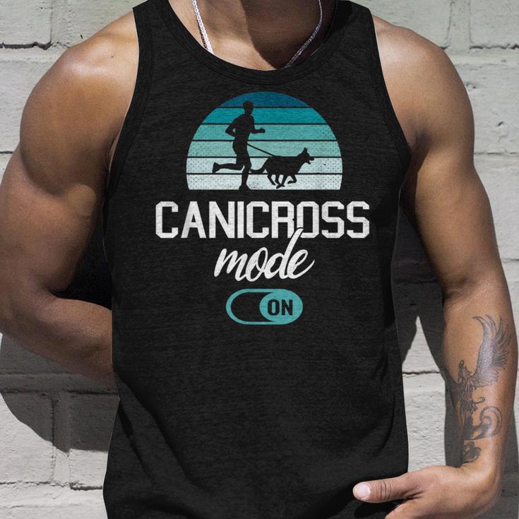 Canicross Runner 犬 トレイルランニング タンクトップ 彼への贈り物