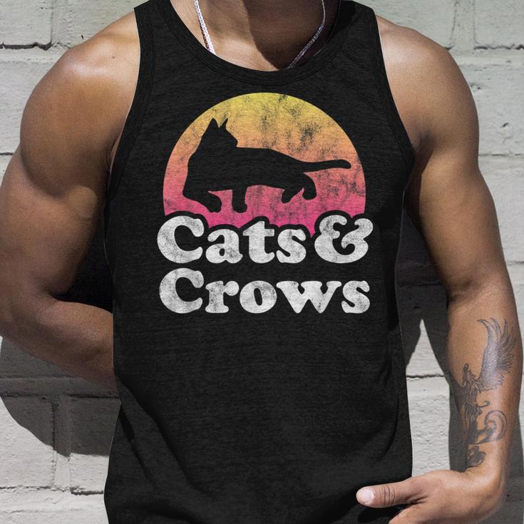 Cats And Crows メンズ レディース ボーイズ ガールズ カラス タンクトップ 彼への贈り物