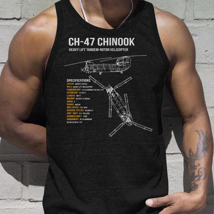 Ch-47 チヌークヘリコプター タンクトップ 彼への贈り物