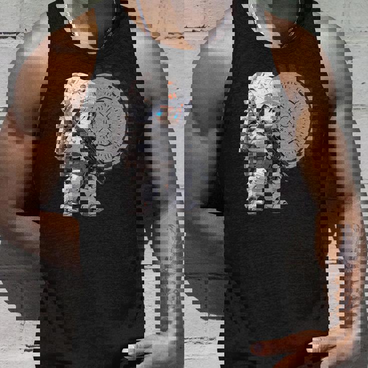 Chibi Charaeries 【アニメ、ちびキャラ、デフォルメ、タクティカル、かわいい、かっこいい】 タンクトップ 彼への贈り物