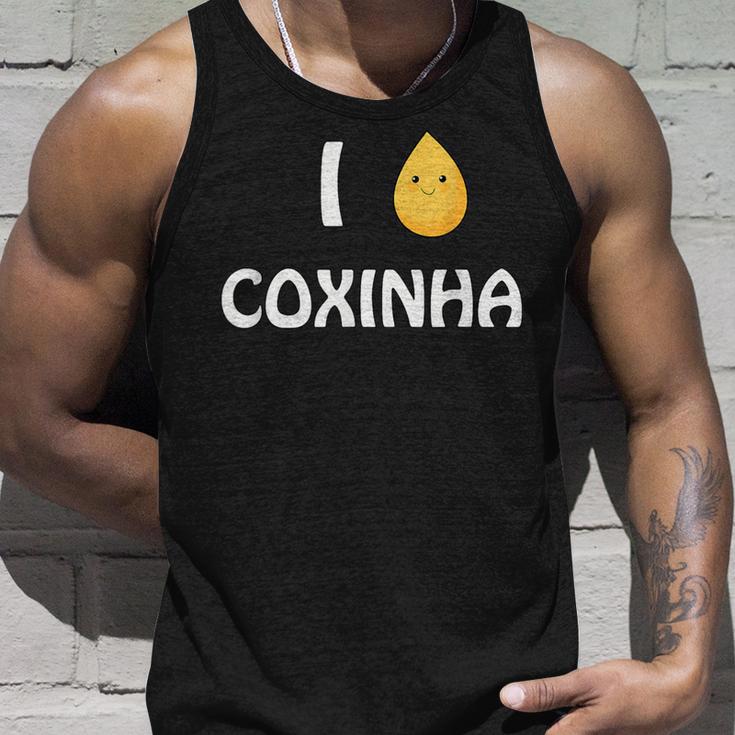 Coxinhaが大好き本物のブラジルオリジナル。 タンクトップ 彼への贈り物
