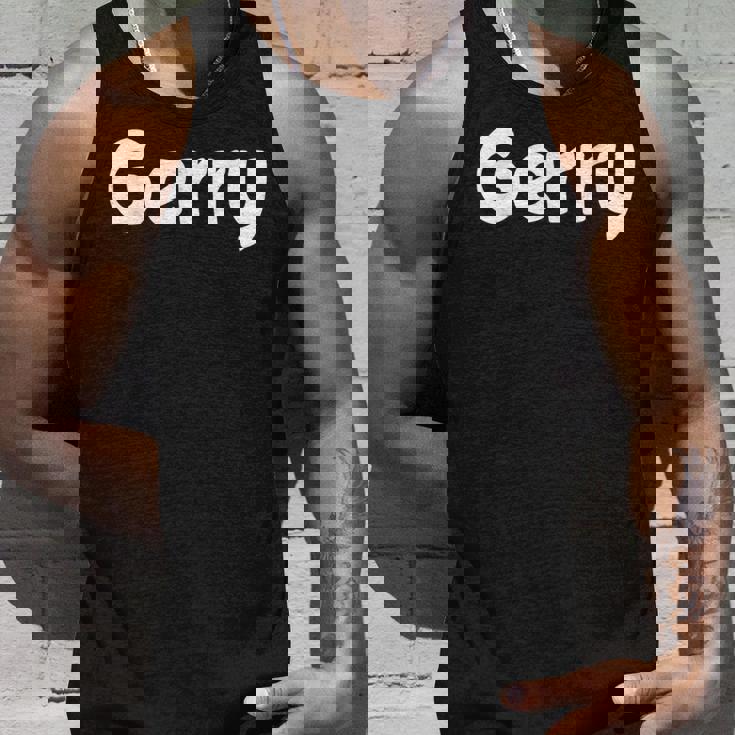 Cute Modern Comic-Style Font タンクトップ 彼への贈り物