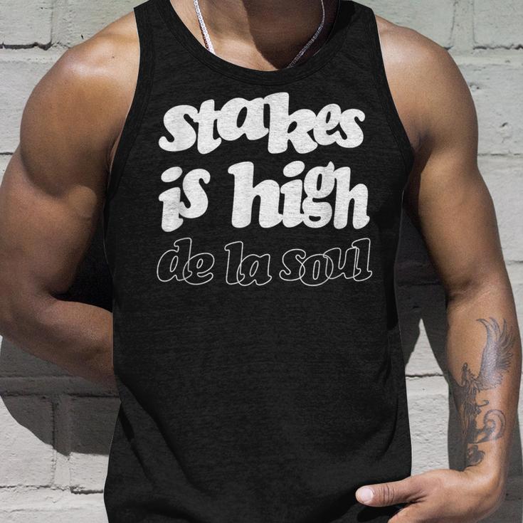 De Laoul 「Stakes Is High」 タンクトップ 彼への贈り物