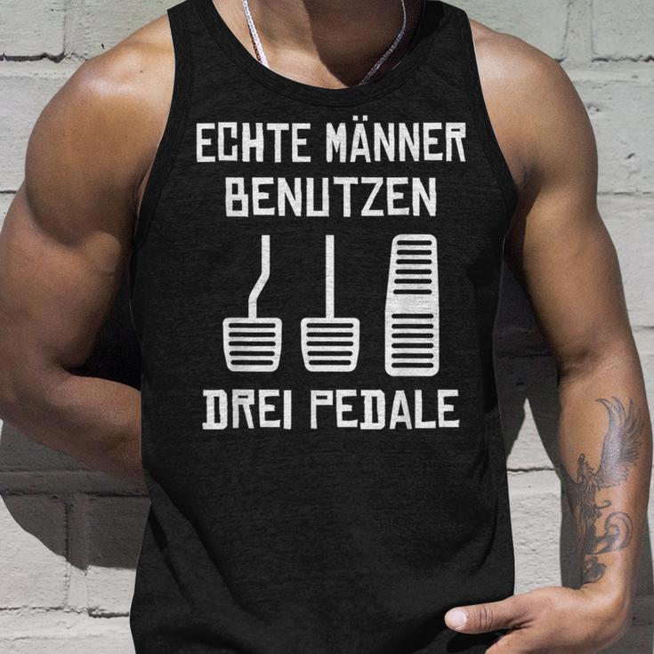 Echte Männer Benutzen Drei ペデール 旧車 手動運転 タンクトップ 彼への贈り物