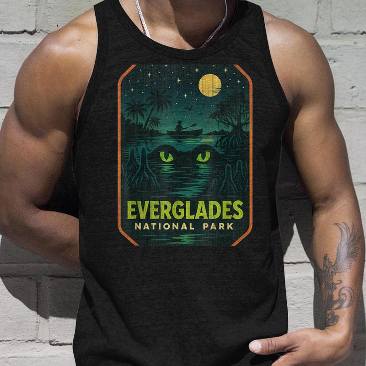 Everglades ナイトパドルシャツ 月光カヌー マングローブ タンクトップ 彼への贈り物