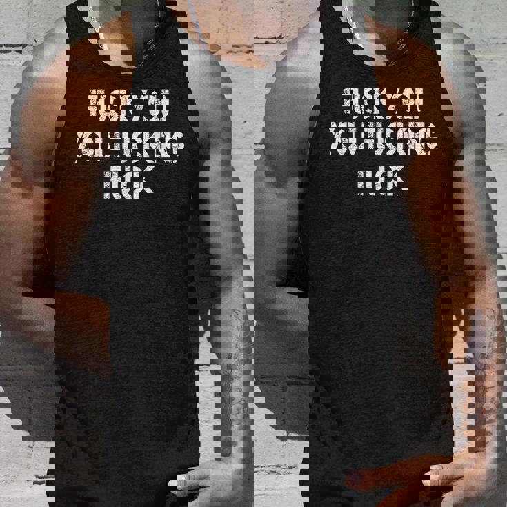 F Ck You F Cking F Ck 面白い皮肉tシャツ ギャグギフト タンクトップ 彼への贈り物