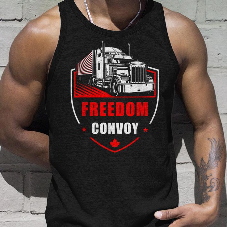 Freedom Convoy United Canada Truckers タンクトップ 彼への贈り物