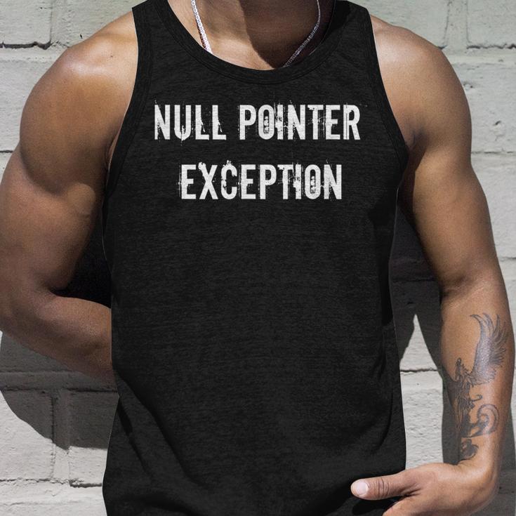 Java プログラミングtシャツ Null Pointer Exception タンクトップ 彼への贈り物