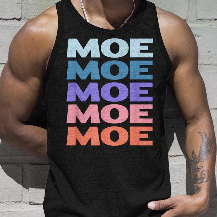 Modern Repeated Text Moe タンクトップ 彼への贈り物