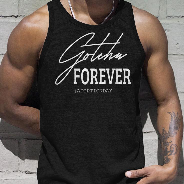 Gotcha Forever 養子縁組の日ギフト 長袖tシャツ タンクトップ 彼への贈り物