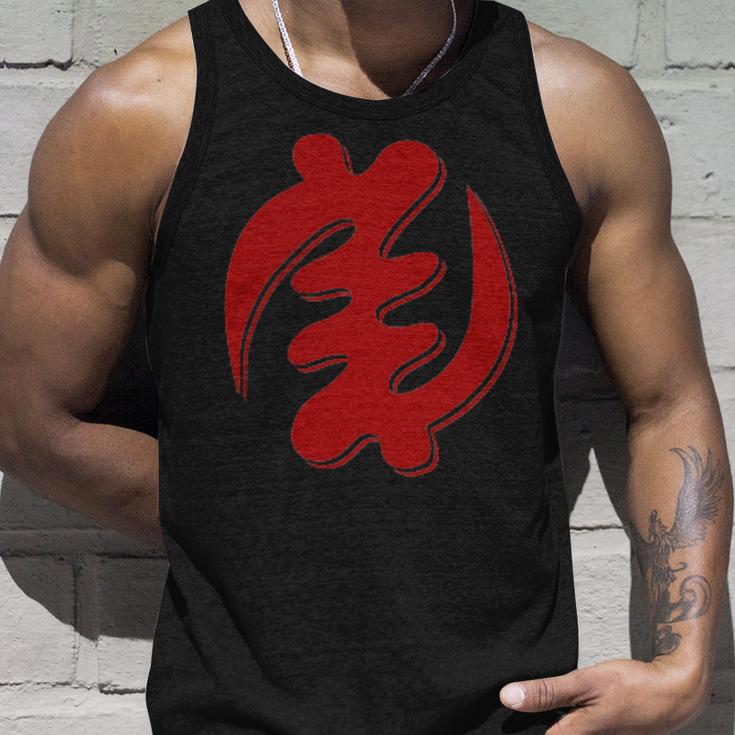 Gye Nyame Adinkra シンボル アカン ゴッド ガーナ タンクトップ 彼への贈り物