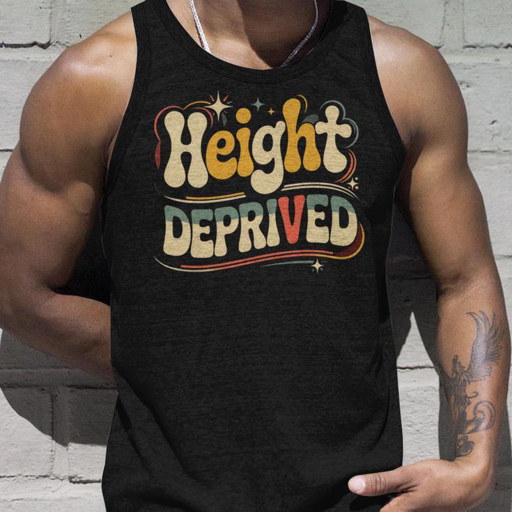 Height Deprived 背の低い人のジョーク タンクトップ 彼への贈り物