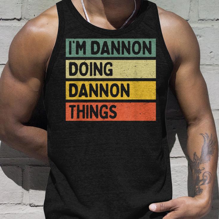 I'm Dannon Doing Dannon Things 面白い名言 タンクトップ 彼への贈り物