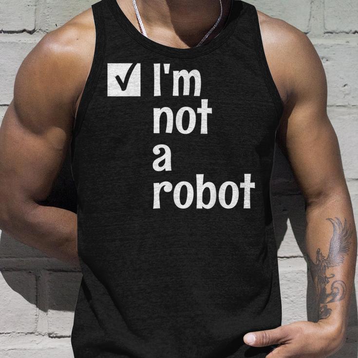 I'm Not A Robot Aiゲーマー タンクトップ 彼への贈り物