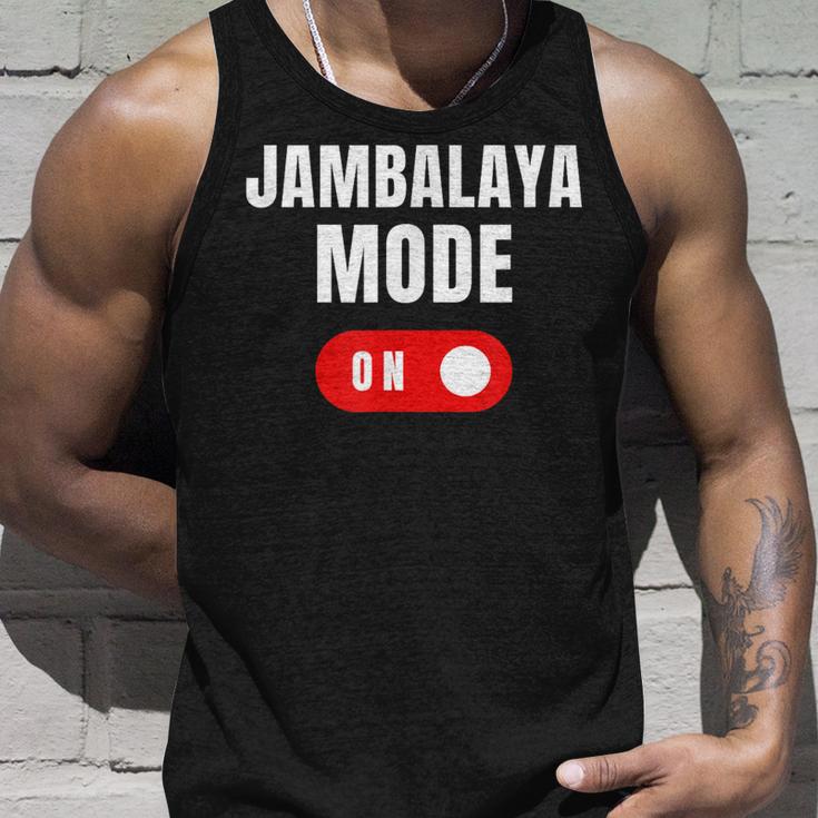 Jambalaya モード 面白い文字 食べ物愛好家に最適 スープ ユーモア タンクトップ 彼への贈り物