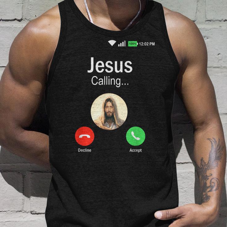 Jesus Is Calling I Jessus Calls An & タンクトップ 彼への贈り物