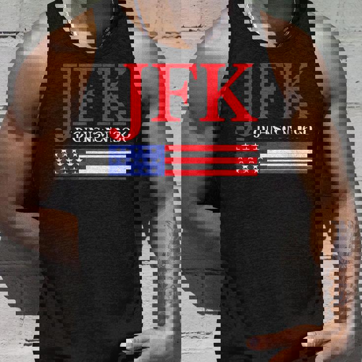 Jfk ヴィンテージ 政治 ジョン F ケネディ ジョンソン 1960 タンクトップ 彼への贈り物