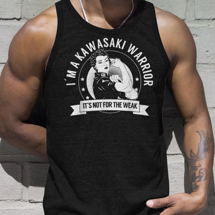 Kawasaki Warrior Nftw Kawasaki Disease Awareness タンクトップ 彼への贈り物