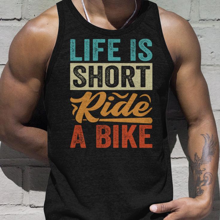 Life Ishort Ride A Bike Motorcycle Rider 長袖tシャツ タンクトップ 彼への贈り物