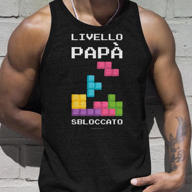 Livello Papàbloccato Maglia Regalo Divertente Neo Papà Maglia A Manica Canotta Regalos para él