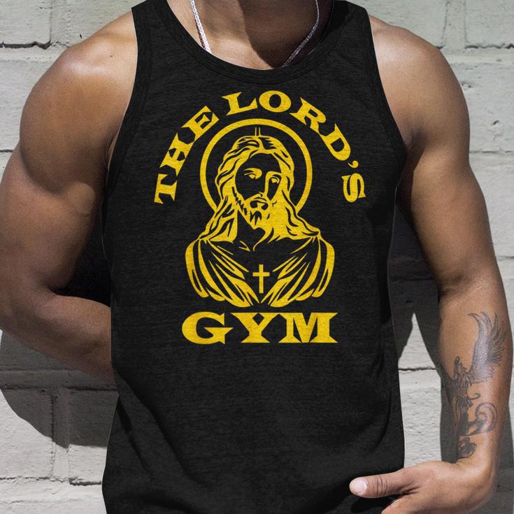The Lords Gym 重量挙げに クリスチャン ジーザス 好き タンクトップ 彼への贈り物