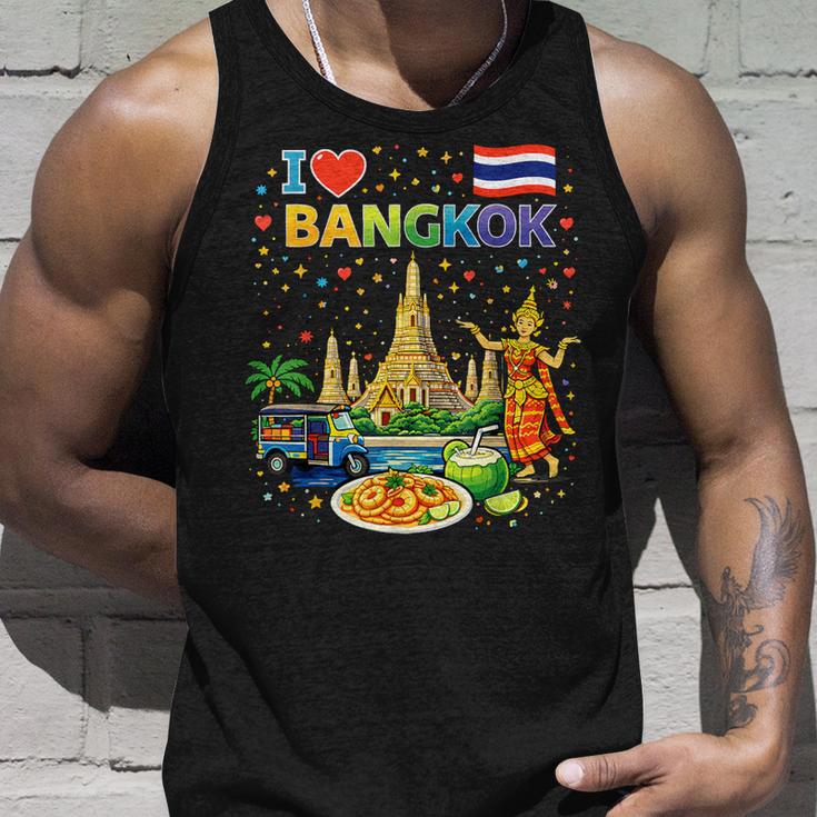 I Love Bangkok タイ旅行お土産 タンクトップ 彼への贈り物
