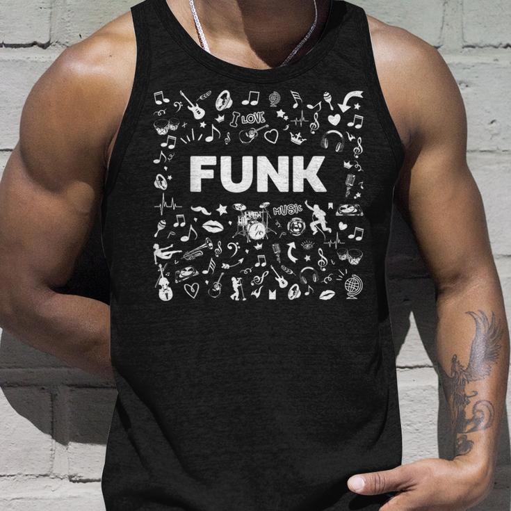 I Love Funk Music R&BSoul Music シャツ タンクトップ 彼への贈り物