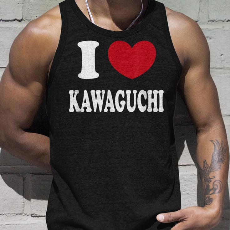 I Love Kawaguchi 川口大好き タンクトップ 彼への贈り物