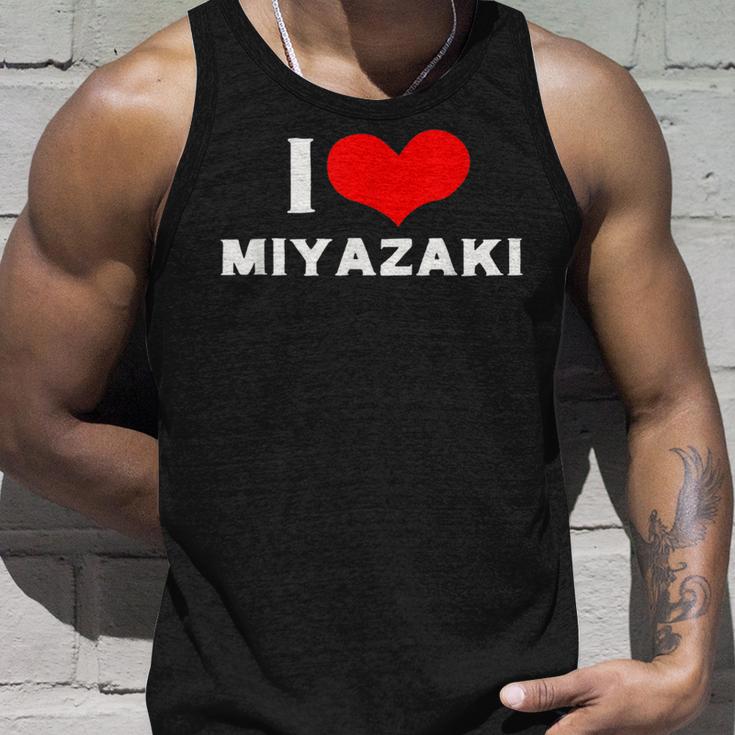 I Love Miyazaki 愛 ハート 宮崎 宮崎県 日本 お土産 かわいい おしゃれ タンクトップ 彼への贈り物