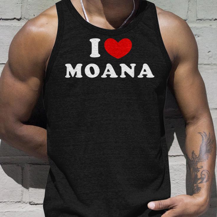 I Love Moana 私は愛する Moana タンクトップ 彼への贈り物